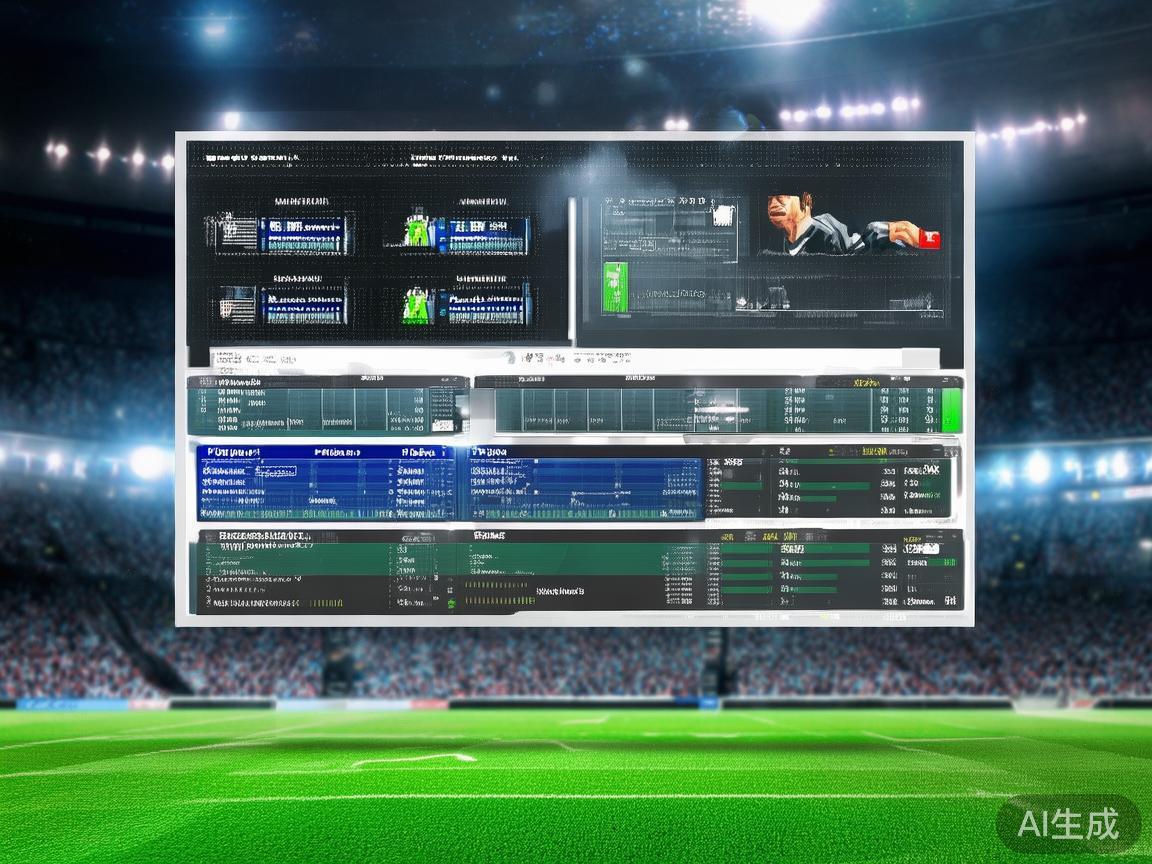 以某场国内足球联赛为例，平台的比赛页面不仅提供比分