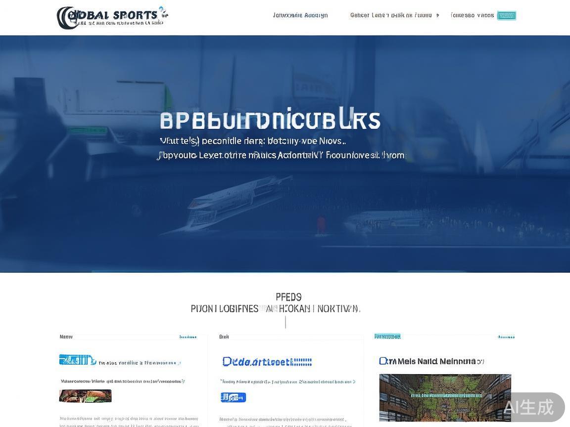 环球体育总部官方网站首页最新内容及导航指南一览 作为环球体育的官方网站,首页设计紧扣用户需求,体现